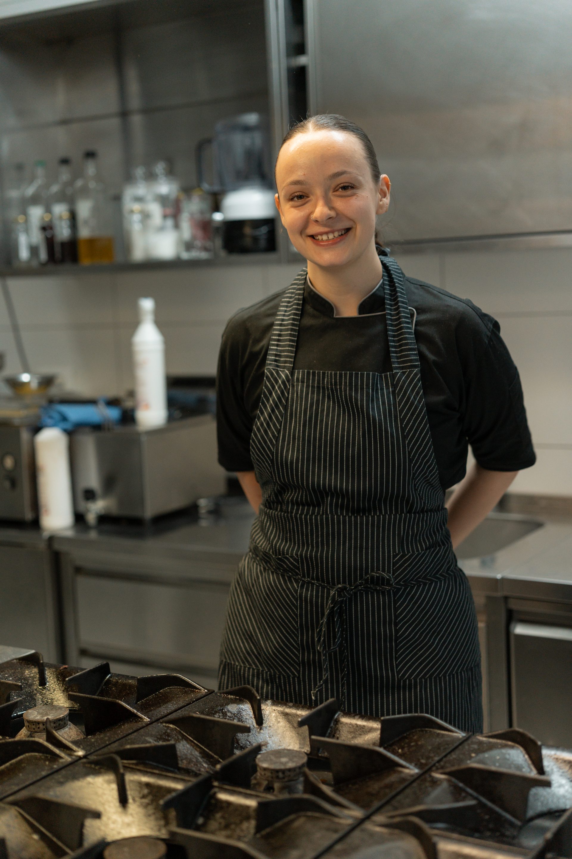 La Ursula chef — kitchen portrait